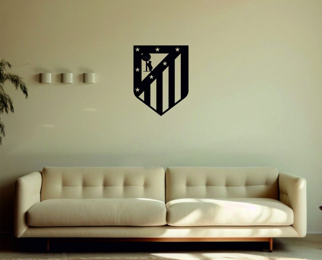 FONDO1SF Cuadro Atlético de Madrid – 1 pieza, 40 × 30 cm